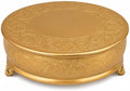 16 inch Round Gold Wedding Cake Stand in Gold