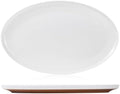 16" Melamine Oval Platter Set of 2 - Lightweight Durable Serving Tray for Party, Catering & Home | Dishwasher