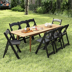 16-Pack Folding Chairs, Portable Resin Event Chairs with Padded Seat, All-Weather Resin Frame, 1100 lbs Static, alternate