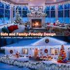 164FT 1600 LED Christmas Lights Outdoor Decorations Hanging Light, alternate view 5