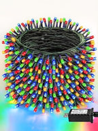 165 FT 500 LED Christmas Lights String Indoor Outdoor Waterproof Multicolor
