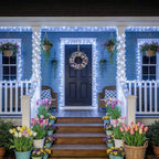 168FT 600 LED White Christmas Lights Outdoor with Remote, alternate view 6