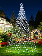 16Ft Color Changing Christmas Tree Light, White to Multicolor, alternate view 6