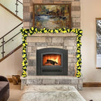16Pcs 126Ft Yellow Rose Garland, Fake Rose Hanging Flowers, Artificial Flower Vine, Hanging Floral Vine Garland, alternate