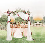 16Pcs 131FT Pink Flower Garland for Backdrop and Wedding Arch, alternate view 2