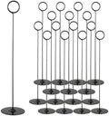 16PK Place Card Holders 12 Inch Table Number Holders Table Card Holders Steel Card Holders for Birthdays