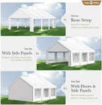 16x20 Party Tents, Heavy Duty Event Tent for Parties, alternate view 6