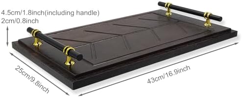 17" Acacia Wood Charcuterie Board Platter with Juice Grooves - Large Serving Tray for Steak, Cheese, alternate view 3