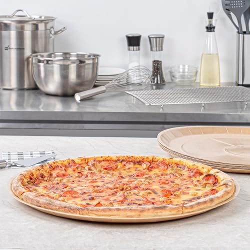 18 In Kraft Paperboard Pizza Trays, Oven Safe, 25 Count in 18" -25 in Kraft, alternate view 6