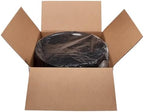 18 inch PS Black Round Serving Tray, 25/case in Black, alternate view 5