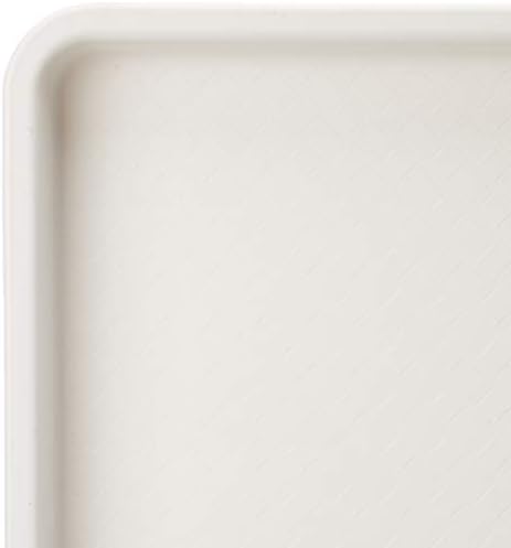 18 x 26 Inch Plastic Tray White in 18 x 26 Inch in White, alternate view 3