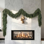 18pcs 9Ft Christmas Cedar Garland, alternate view 5