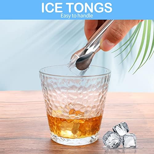 18PCS Mini Tongs for Appetizers, 5Inch Serving Tongs, Ice Tong Appetizer Tong, Small Tongs for Serving Food, alternate view 2