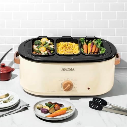 18Qt. Roaster Oven with Buffet Server, Fits 22-lb. Turkey, Adjustable Temperature Settings, Keep Warm Setting, alternate view