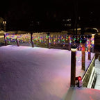 19.6Ft Plug-in 100 LED Connectable Icicle Lights 8 Modes, Timer, Multicolor, alternate view 5