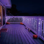19.6Ft Plug-in 100 LED Connectable Icicle Lights 8 Modes, Timer (Purple), alternate view 3