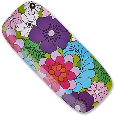 19" Rectangular Platter - Melamine Platters and Serving Ware - Plate, Dish, Serving, Collection - Garden Floral