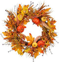 19In Fall Wreaths Front Door Decor for Home Autumn Thanksgiving