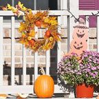 19In Fall Wreaths Front Door Decor for Home Autumn Thanksgiving, alternate view 7