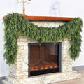 1PCS 9FT Artificial Christmas Cedar Garland Faux Greenery for Mantle Decor