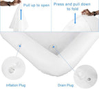 1PCS Inflatable Serving Bars and 3PCS Mesh Food Umbrella Covers Tent for Outdoor, Keep Salads Beverages Ice Cold, alternate