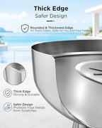 2.2 Gallon Drink Dispensers for parties with Thick Stainless Steel Base, alternate view 5