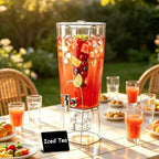 2 Gallon Drink Dispenser for Parties, Large lemonade Container Beverage Jar, alternate view 2