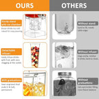 2 Gallon Drink Dispenser for Parties with Stand&Fruit Infuser 2 Pcs, alternate view 4