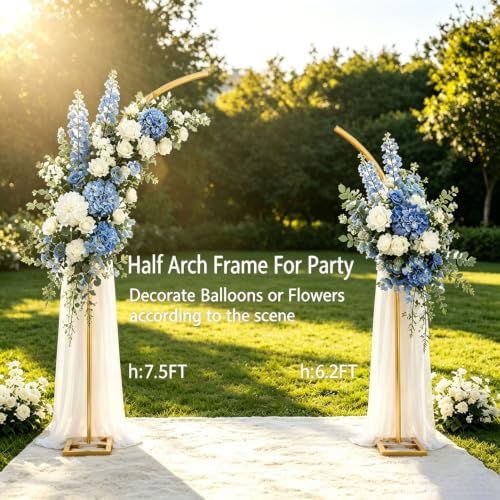2-in-1 Dual-use Square Balloon Arch Stand Metal, Metal Wedding Arch for Wedding Decor, Backdrop Balloon Arch, alternate view