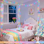 2 Pack 100 LED Easter String Lights Indoor Outdoor, alternate view 4
