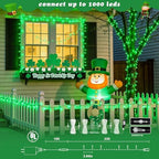 2 Pack 100 LED Green Halloween Lights Indoor, alternate view 2