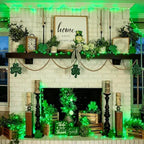 2 Pack 100 LED Green Halloween Lights Indoor, alternate view 6