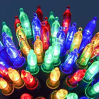 2 Pack 100 LED Outdoor Christmas Lights, 35FT Battery Operated Mini String Lights with 8 Modes & Timer Xmas Tree, alternate