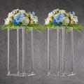 2-Pack 15.75-Inch Clear Acrylic Flower Stands in 23.75 INCH in Clear
