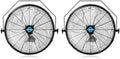 2 Pack 18 Inch High Velocity Industrial Wall Fan with TEAO Enclosure Motor - 4000 CFM - 3 Speed - 6.5 FT Cord