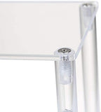 2 Pack 2-Tier Clear Acrylic Display Stand Display Shelf for Dessert Jewels Figurines, Clear Cupcake Stand - 2, alternate view