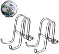 2 Pack 5 Inch Acrylic Plate Stands for Display Plate Holder Display Stand + Frame Holder Stand for Picture