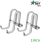 2 Pack 5 Inch Acrylic Plate Stands for Display Plate Holder Display Stand + Frame Holder Stand for Picture, alternate view 3