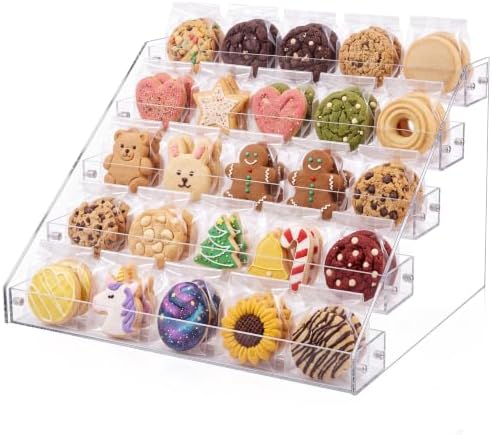 2 Pack 5 Tier Cookie Display Stand for Baker & Vendors in 5 Tier