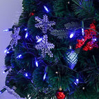 2 Pack 50 LED Outdoor Christmas Lights, 16FT Battery Operated Mini String Lights with 8 Modes & Timer, Xmas Tree, alternate