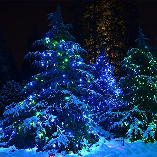 2 Pack 50 LED Outdoor Christmas Lights, 16FT Battery Operated Mini String Lights with 8 Modes & Timer, Xmas Tree, alternate