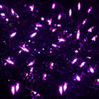 2 Pack 50 LED Outdoor Halloween Lights, 16 FT Mini String Light with 8 Modes, Waterproof Battery Operated Tree, alternate