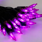 2 Pack 50 LED Outdoor Halloween Lights, 16 FT Mini String Light with 8 Modes, Waterproof Battery Operated Tree, alternate