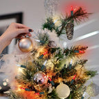 2 Pack 50 LED Outdoor Valentines Lights, 16FT Battery Operated Mini String Lights with 8 Modes & Timer, alternate view 5