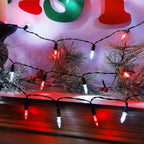 2 Pack 50 LED Outdoor Valentines Lights, 16FT Battery Operated Mini String Lights with 8 Modes & Timer, alternate view 6