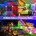 2 Pack 50W RGB Wall Washer Light, Stage Wash Light Bar, RGB Light Bar, Warm 3000K & 16 Million Colors&Timing&, alternate view