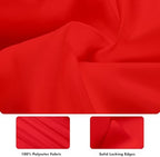2 Pack 60 x 102 Inch Tablecloths Rectangle Red Table Cover in 60 x 102 Inch in Red, alternate view 4