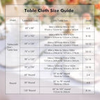 2 Pack 60 x 102 Inch Tablecloths Rectangle White Table Cover in 60 x 102 Inch in White, alternate view 5