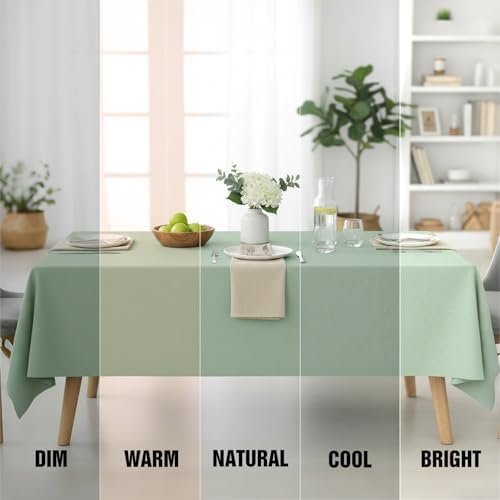 2 Pack 70 x 120 Inch Tablecloths Rectangle Sage Green Table Cover in 70 x 120 Inch in Sage Green, alternate view 5