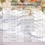 2 Pack 90 x 132 Inch Tablecloths Rectangle White Table Cover in 90 x 132 Inch in White, alternate view 6